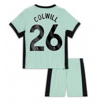 Chelsea Levi Colwill #26 Kolmas Peliasu Lasten 2023-24 Lyhythihainen (+ Lyhyet housut)